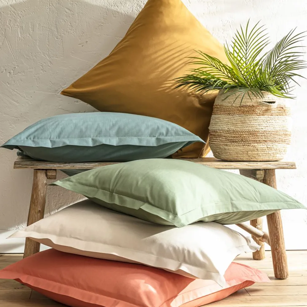 Becquet Linge de lit coton uni Lauréat< Les Matières|Housse De Couette