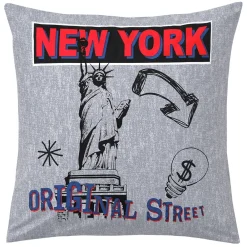 Becquet Linge de lit décor New-York - CRÉATION<Enfant Linge De Lit Ado, Housse De Couette|Les Matières