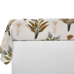 Becquet Linge de lit décor végétal tropical - CRÉATION< Housse De Couette|Linge De Lit Fantaisie, Linge De Lit Brodé