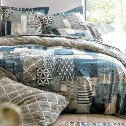 Becquet Linge de lit effet patchwork - CRÉATION< Housse De Couette|Linge De Lit Fantaisie, Linge De Lit Brodé