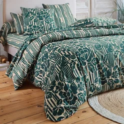 Becquet Linge de lit en coton flammé - CRÉATION< Housse De Couette|Linge De Lit Fantaisie, Linge De Lit Brodé