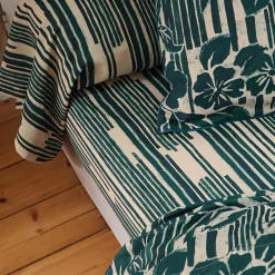 Becquet Linge de lit en coton flammé - CRÉATION< Housse De Couette|Linge De Lit Fantaisie, Linge De Lit Brodé