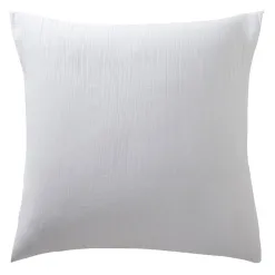 Becquet Linge de lit en double gaze de coton unie - Taie personnalisable< Les Matières