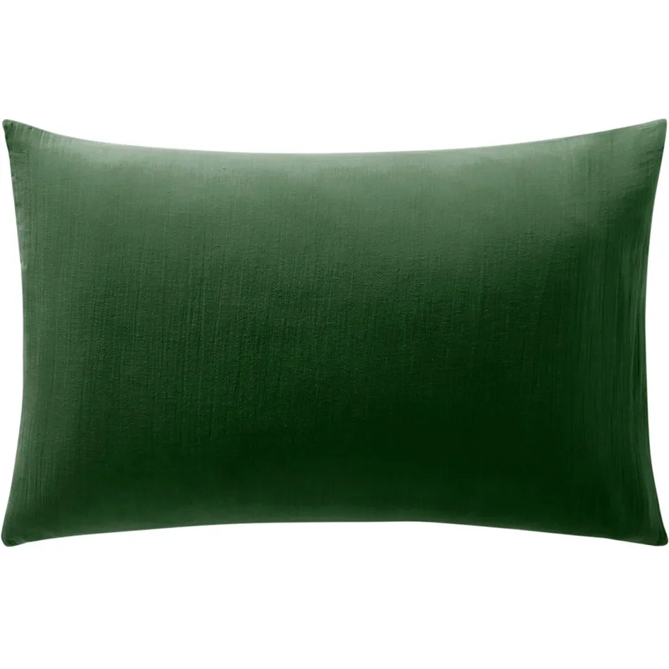 Becquet Linge de lit en double gaze de coton unie - Taie personnalisable< Housse De Couette|Linge De Lit Uni