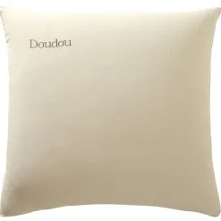 Becquet Linge de lit en double gaze de coton unie - Taie personnalisable< Housse De Couette|Linge De Lit Uni