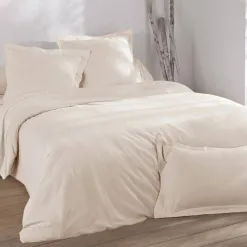 Becquet Linge de lit en flanelle unie Lauréat< Les Matières|Linge De Lit Uni