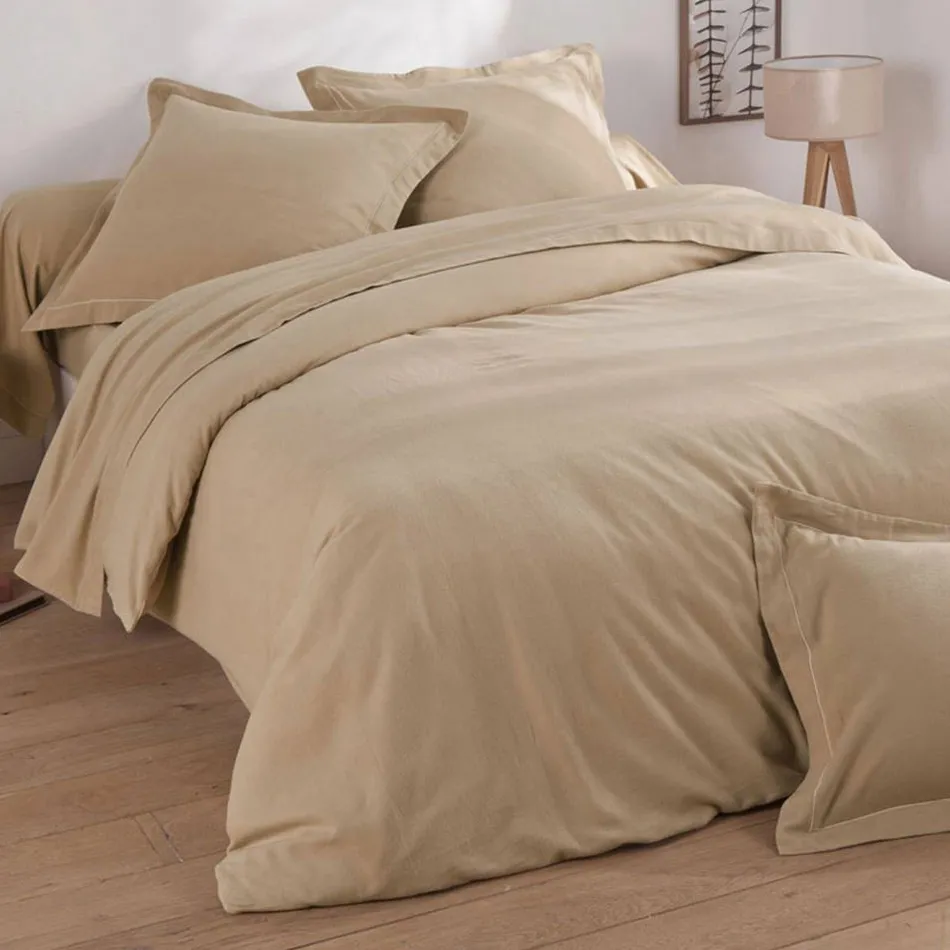 Becquet Linge de lit en flanelle unie Lauréat< Housse De Couette