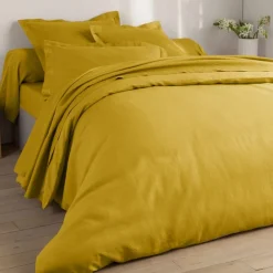Becquet Linge de lit en lin lavé uni Lauréat< Housse De Couette