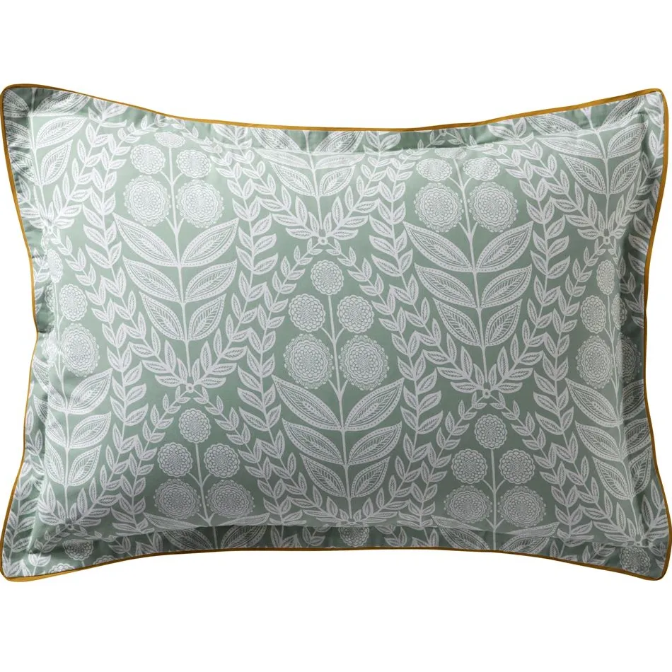 Becquet Linge de lit en percale fleurs ornementales - CRÉATION< Housse De Couette|Linge De Lit Fantaisie, Linge De Lit Brodé