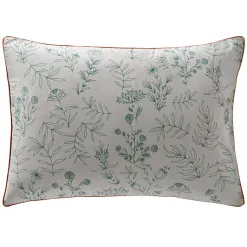 Becquet Linge de lit en percale motif végétal - CRÉATION< Housse De Couette|Linge De Lit Fantaisie, Linge De Lit Brodé