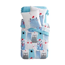 Becquet Linge de lit enfant chats - CRÉATION<Enfant Univers Des Garçons|Univers Des Filles