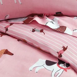 Becquet Linge de lit enfant motif chiens - CRÉATION<Enfant Univers Des Filles|Linge De Lit Enfant
