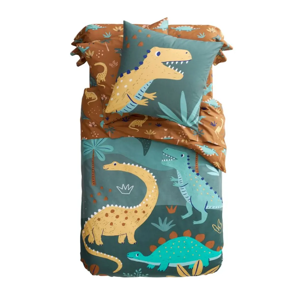 Becquet Linge de lit enfant motif dinosaures - CRÉATION<Enfant Univers Des Garçons|Les Matières