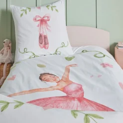 Becquet Linge de lit enfant motif danseuse< Les Matières|Linge De Lit Enfant