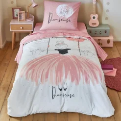 Becquet Linge de lit enfant motif danseuse - CRÉATION< Linge De Lit Enfant|Linge De Lit Enfant, Housse De Couette
