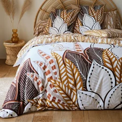 Becquet Linge de lit esprit nature - CRÉATION< Les Matières|Housse De Couette