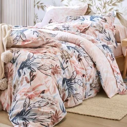 Becquet Linge de lit feuillage - CRÉATION< Housse De Couette|Linge De Lit Fantaisie, Linge De Lit Brodé