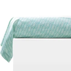 Becquet Linge de lit feuillage stylisé - CRÉATION< Les Matières
