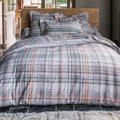 Becquet Linge de lit flanelle carreaux écossais - CRÉATION< Housse De Couette|Linge De Lit Fantaisie, Linge De Lit Brodé
