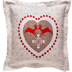 Becquet Linge de lit flanelle esprit chalet - CRÉATION< Les Matières|Housse De Couette