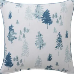 Becquet Linge de lit flanelle motif montagne - CRÉATION< Les Matières|Housse De Couette