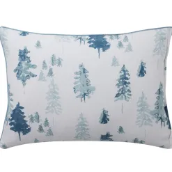 Becquet Linge de lit flanelle motif montagne - CRÉATION< Les Matières|Housse De Couette
