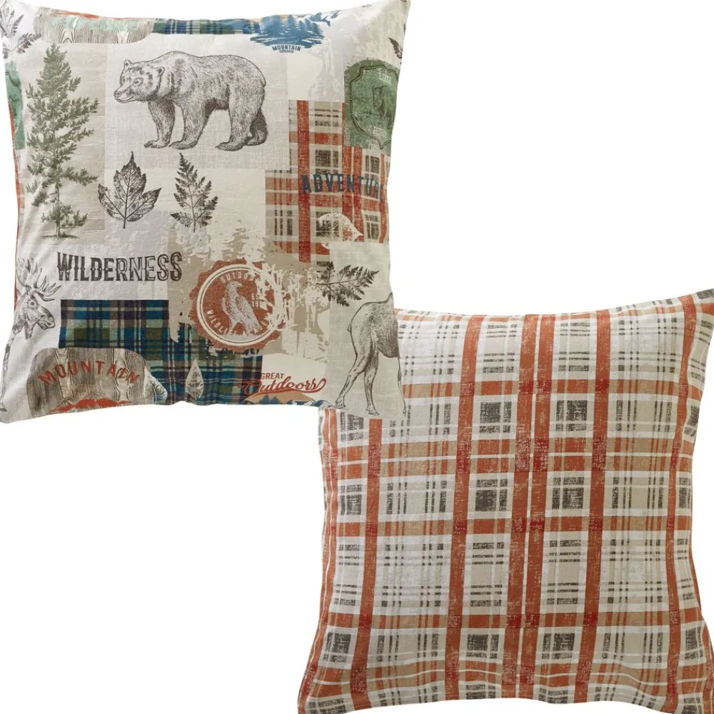 Becquet Linge de lit flanelle motif cartes postales - CRÉATION< Housse De Couette|Linge De Lit Fantaisie, Linge De Lit Brodé