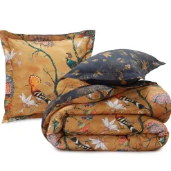Becquet Linge de lit fleuri - CRÉATION< Les Matières|Housse De Couette