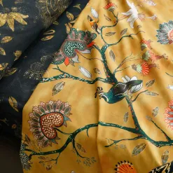 Becquet Linge de lit fleuri - CRÉATION< Les Matières|Housse De Couette