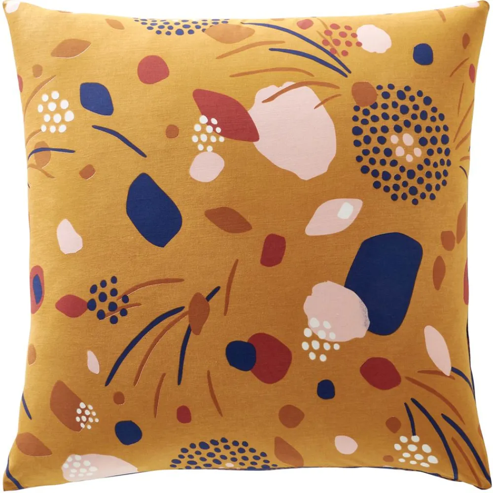 Becquet Linge de lit fleurs abstraites - CRÉATION< Les Matières|Housse De Couette
