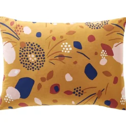 Becquet Linge de lit fleurs abstraites - CRÉATION< Les Matières|Housse De Couette
