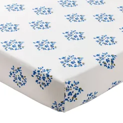 Becquet Linge de lit fleurs bleues - CRÉATION< Housse De Couette|Linge De Lit Fantaisie, Linge De Lit Brodé