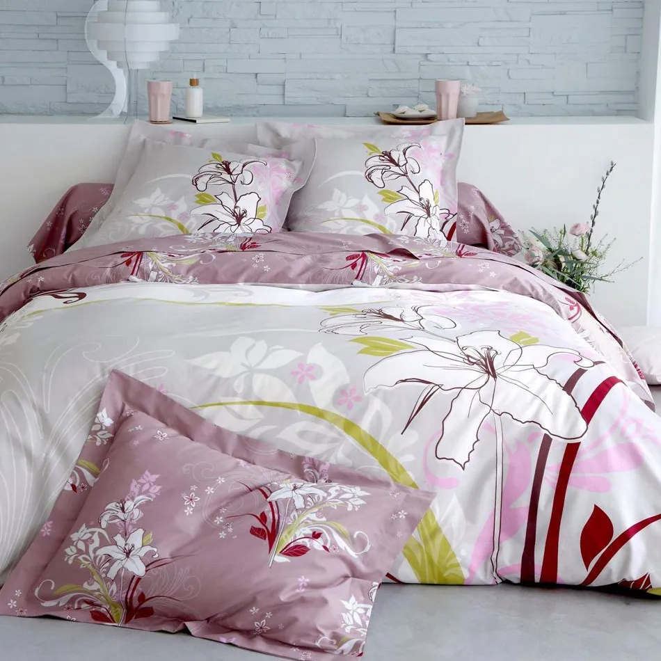 Becquet Linge de lit fleurs de lys - CRÉATION< Les Matières|Housse De Couette