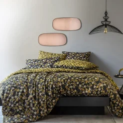 Becquet Linge de lit fleurs du Japon - CRÉATION< Housse De Couette|Linge De Lit Fantaisie, Linge De Lit Brodé