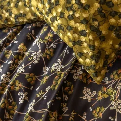 Becquet Linge de lit fleurs du Japon - CRÉATION< Housse De Couette|Linge De Lit Fantaisie, Linge De Lit Brodé