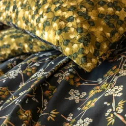 Becquet Linge de lit fleurs du Japon - CRÉATION< Housse De Couette|Linge De Lit Fantaisie, Linge De Lit Brodé