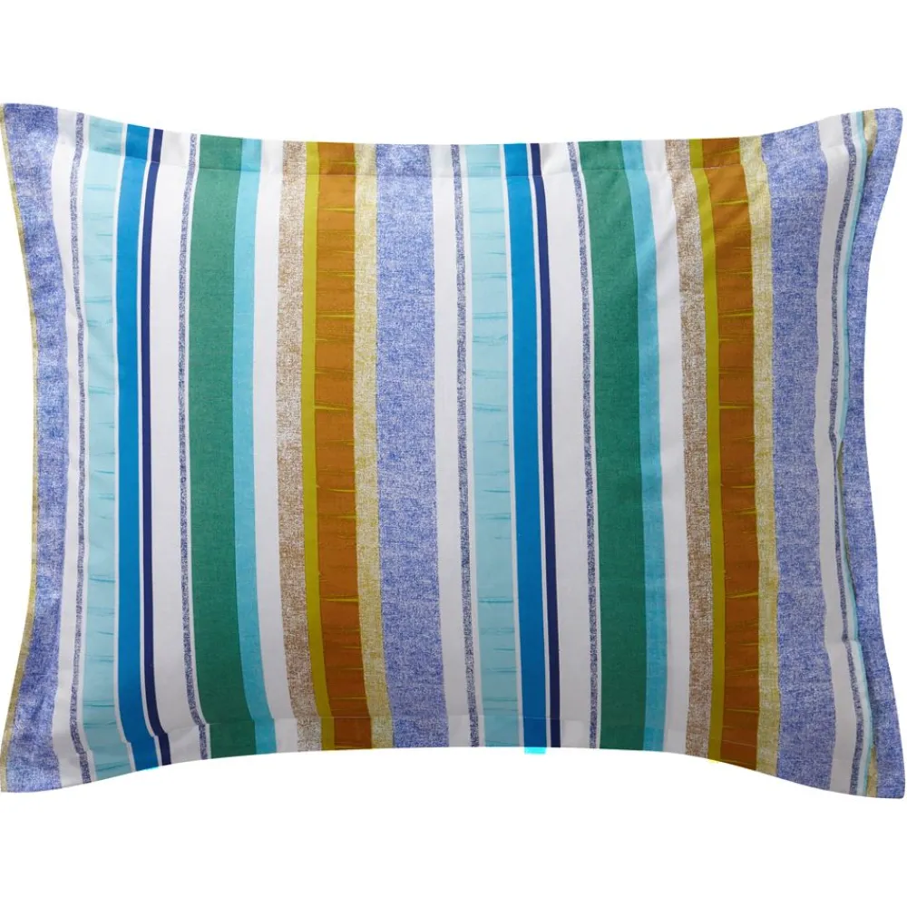 Becquet Linge de lit fleurs multicolores - CRÉATION< Les Matières|Housse De Couette
