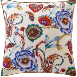 Becquet Linge de lit fleurs perses - CRÉATION< Housse De Couette|Linge De Lit Fantaisie, Linge De Lit Brodé