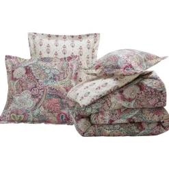 Becquet Linge de lit fleurs style cachemire - CRÉATION< Housse De Couette|Linge De Lit Fantaisie, Linge De Lit Brodé