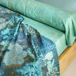 Becquet Linge de lit forêt sous-marine - CRÉATION< Housse De Couette|Linge De Lit Fantaisie, Linge De Lit Brodé