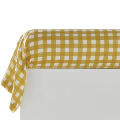 Becquet Linge de lit gaze de coton esprit vichy - CRÉATION< Housse De Couette|Linge De Lit Fantaisie, Linge De Lit Brodé