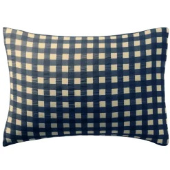 Becquet Linge de lit gaze de coton esprit vichy - CRÉATION< Housse De Couette|Linge De Lit Fantaisie, Linge De Lit Brodé