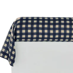 Becquet Linge de lit gaze de coton esprit vichy - CRÉATION< Housse De Couette|Linge De Lit Fantaisie, Linge De Lit Brodé