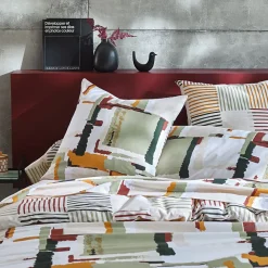 Becquet Linge de lit graphique - CRÉATION< Housse De Couette|Linge De Lit Fantaisie, Linge De Lit Brodé