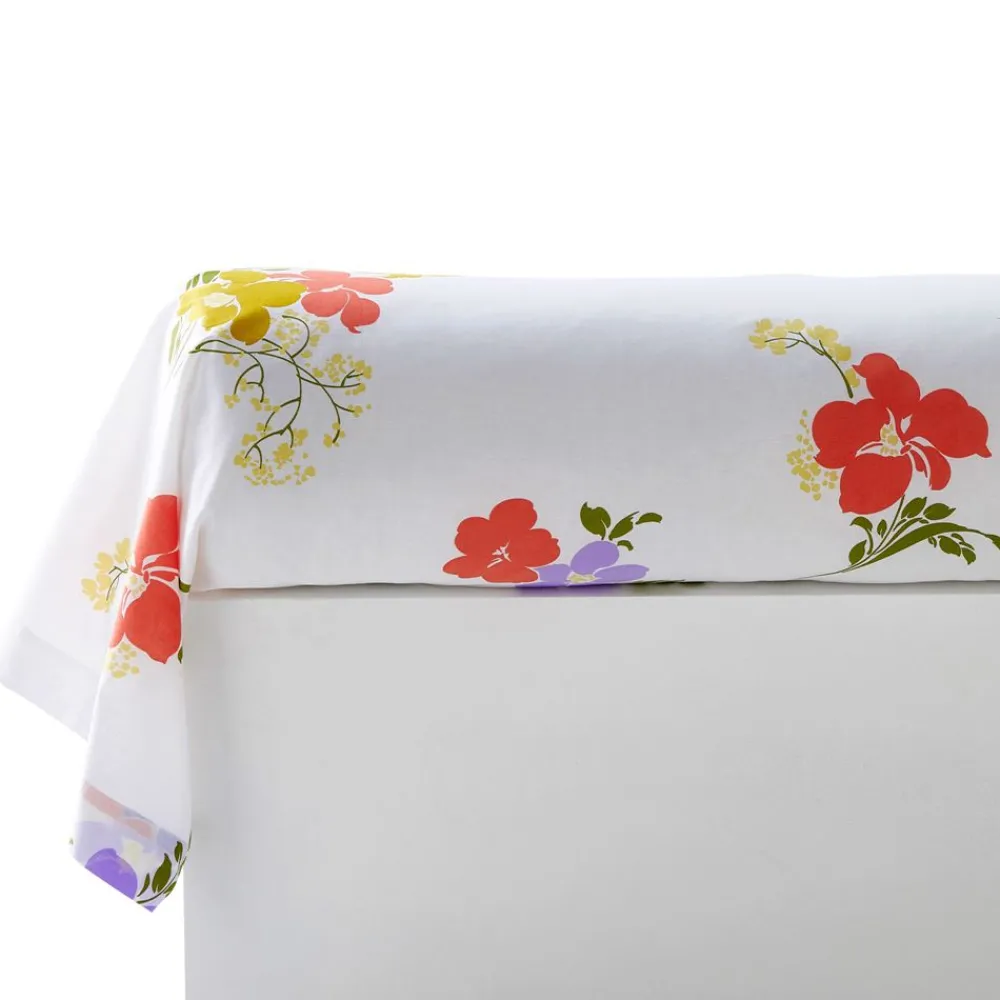 Becquet Linge de lit imprimé fleuri - CRÉATION< Housse De Couette|Linge De Lit Fantaisie, Linge De Lit Brodé
