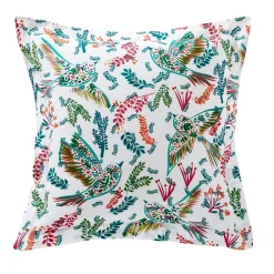 Becquet Linge de lit imprimé oiseaux - CRÉATION< Housse De Couette|Linge De Lit Fantaisie, Linge De Lit Brodé