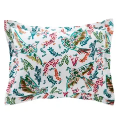 Becquet Linge de lit imprimé oiseaux - CRÉATION< Housse De Couette|Linge De Lit Fantaisie, Linge De Lit Brodé