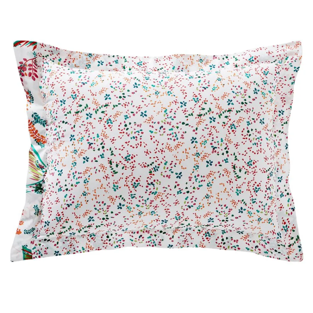 Becquet Linge de lit imprimé oiseaux - CRÉATION< Housse De Couette|Linge De Lit Fantaisie, Linge De Lit Brodé