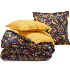 Becquet Linge de lit imprimé thème tropical - CRÉATION< Housse De Couette|Linge De Lit Fantaisie, Linge De Lit Brodé