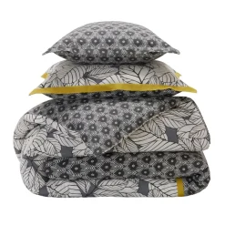 Becquet Linge de lit imprimé végétal et graphique< Housse De Couette|Linge De Lit Fantaisie, Linge De Lit Brodé